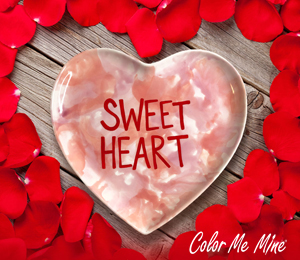Ogden Candy Heart Plate