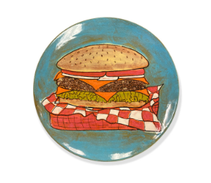 Ogden Hamburger Plate