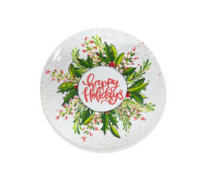 Ogden Holiday Wreath Plate