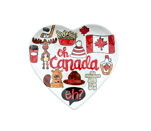 Ogden Canada Heart Plate