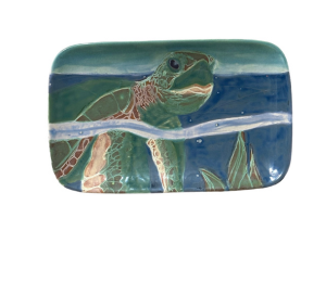 Ogden Swimming Turtle Plate