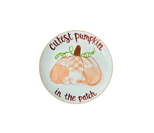 Ogden Cutest Pumpkin Plate
