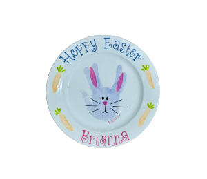 Ogden Easter Bunny Plate