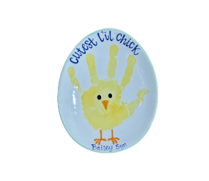 Ogden Little Chick Egg Plate