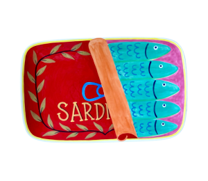 Ogden Sardines Dinner Plate