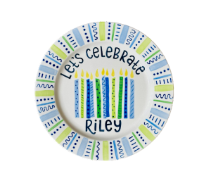 Ogden Let's Celebrate Plate