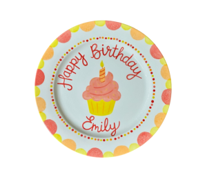 Ogden Birthday Cupcake Plate