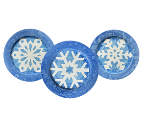 Ogden Paper Snowflake Plate